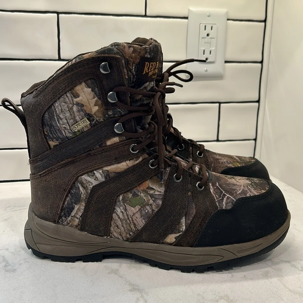 Red Head Brand Co. Timbertrek 1000 10W Men’s Hunting Camo Boot NWOT